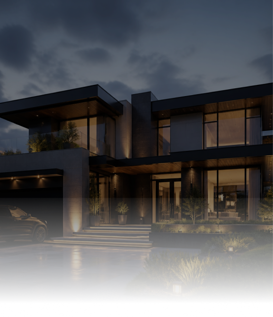 Luxury modern villa exterior
