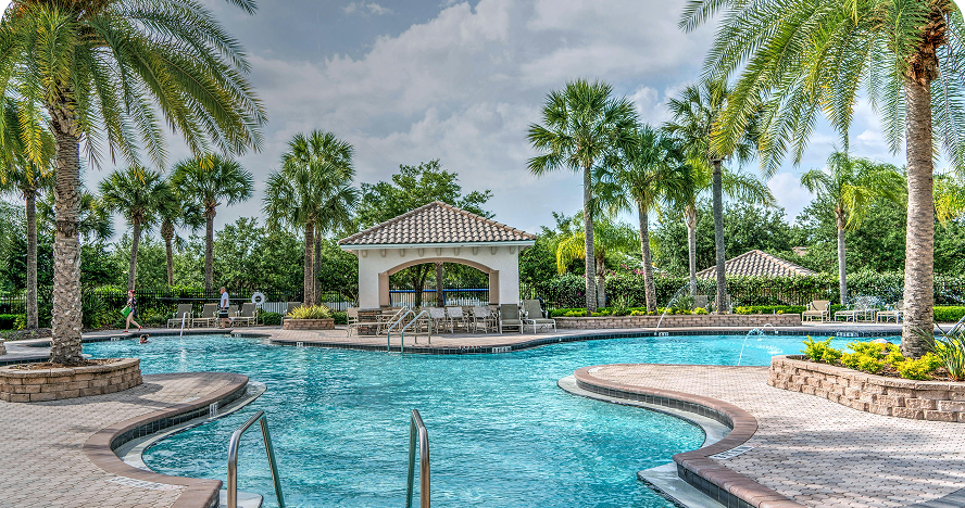 Luxury property with pool